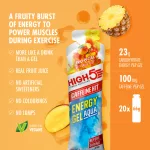 High5 Energy Gel Aqua Caffeine HIT Tropical 66g (100mg koffein)