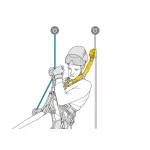 Petzl ASAP’SORBER energiaelnyelő kantár, 40 cm