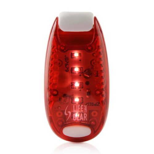 Life Sports Gear R10 piros csiptethető LED lámpa