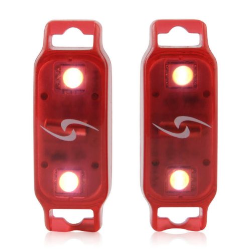Life Sports Gear TEMPO piros csiptethető fehér fényű LED lámpa