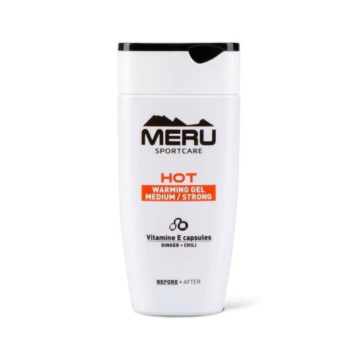 Meru Hot - BEMELEGÍTŐ KRÉM, SPORTKRÉM - ERŐS - 150ML