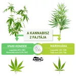 Meru CBD - KANNABISZ KRÉM - 150ML