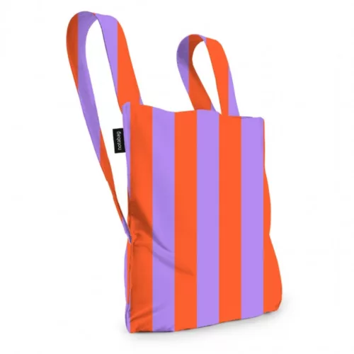 NOTABAG bevásárlótáska - Purple Stripes