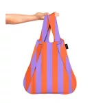 NOTABAG bevásárlótáska - Purple Stripes
