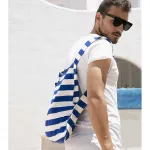 NOTABAG bevásárlótáska - Marine Stripes