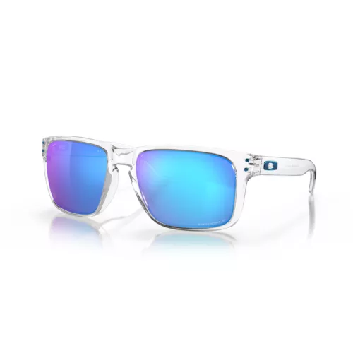 Oakley Holbrook XL - Polished Clear kerer, Prizm Sapphire polarizált lencse