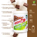 High5 Recovery Drink regeneráló ital 450 g, csokoládé