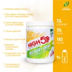 High5 Recovery Drink regeneráló ital 450 g, banán - vanília