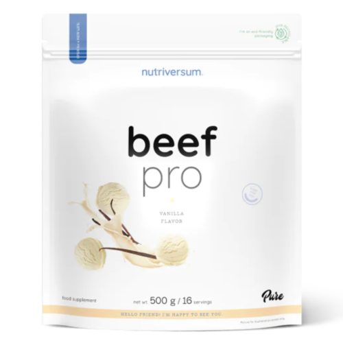 Nutriversum Beef Pro - vanília 500 g
