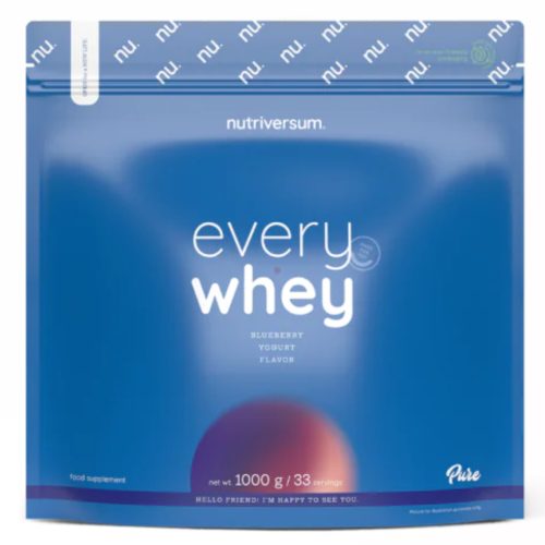 Nutriversum Every whey protein por - Áfonyás joghurt 1000 g