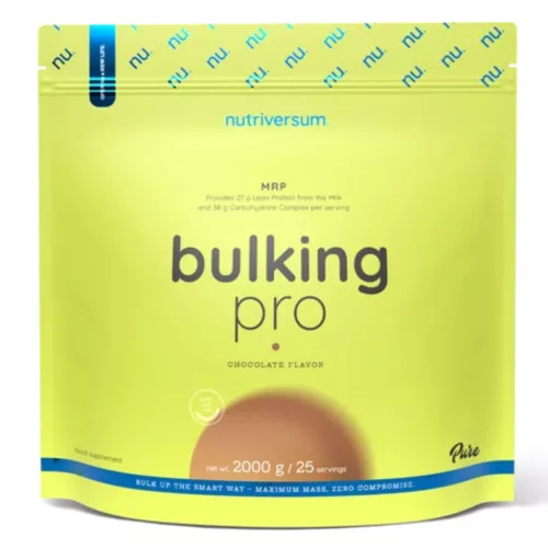 Nutriversum Bulking Pro tömegnövelő - 2000 g csokoládé