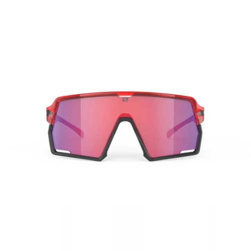 Rudy Project KELION sportszemüveg CRYSTAL RED-BLACK/MULTILASER RED