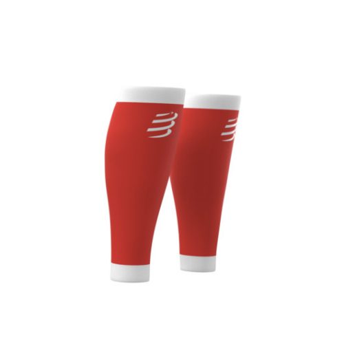 Compressport R1 kompressziós sportszár - piros T3