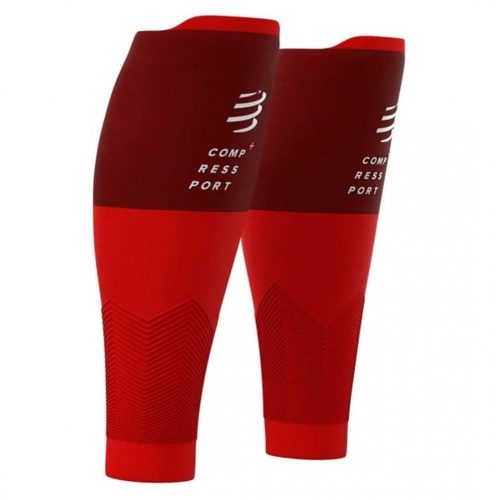 Compressport R2v2 piros kompressziós sportszár T1