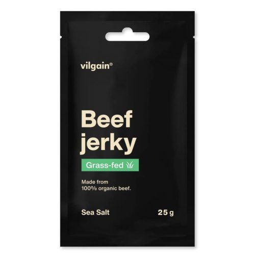 Vilgain Grass-fed Beef jerky 50 g Sós