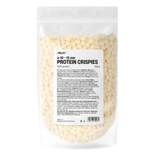 Vilgain Protein Crispies XL ropogós fehérje golyók - 100 g ízesítetlen