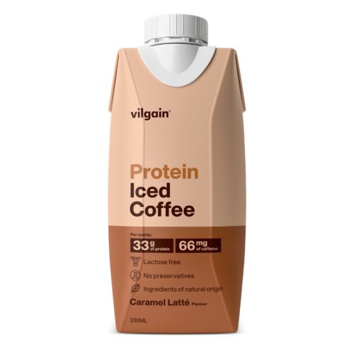 Vilgain Proteines Jeges Kávé 330 ml karamellás latte