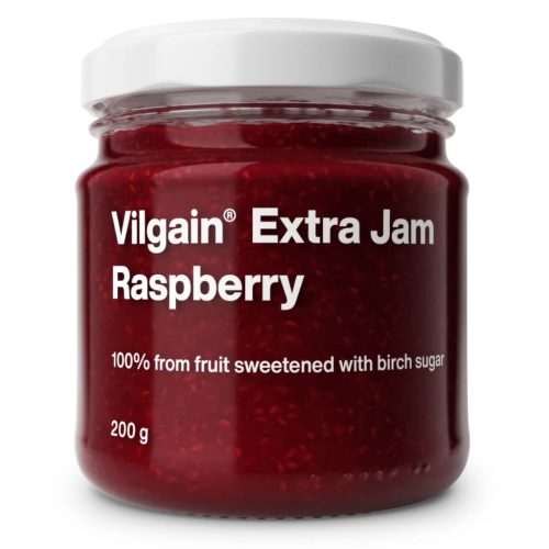 Vilgain Extra Dzsem nyírfacukorral 200 g málna