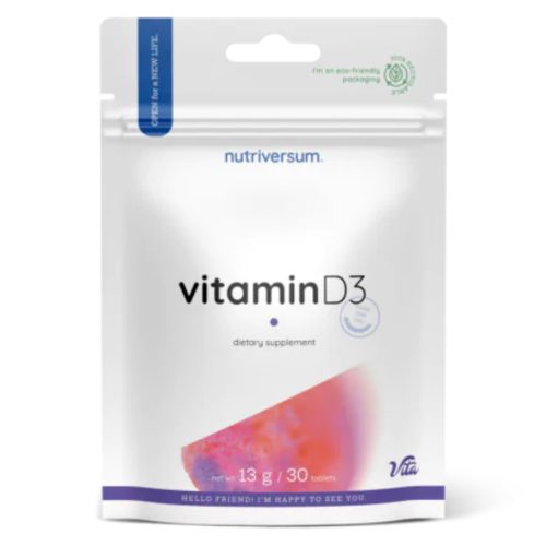 Nutriversum Vitamin D3 - 30 db
