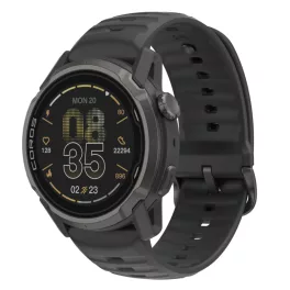 Coros Apex 4 okosóra - 46 mm fekete szilikon szíjjal