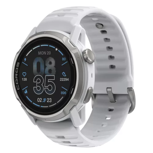 Coros Apex 4 okosóra - 46 mm fehér szilikon szíjjal