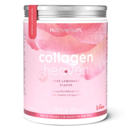 Nutriversum Collagen Heaven - 300 g Rózsa-limonádé