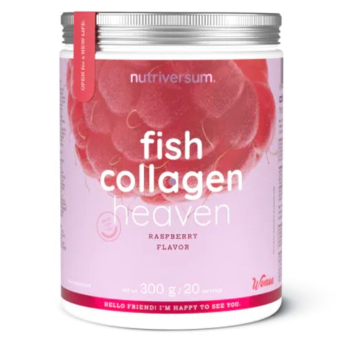 Nutriversum Fish Collagen Heaven - 300 g málna