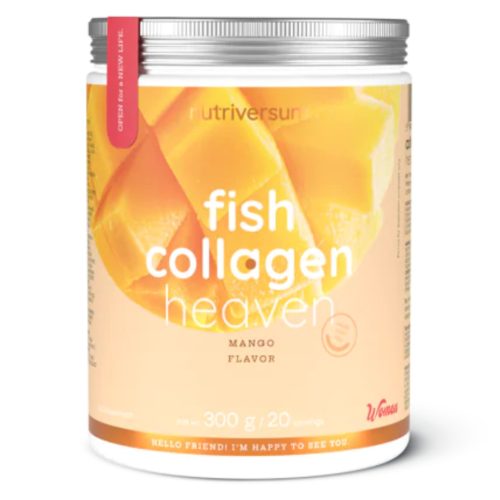 Nutriversum Fish Collagen Heaven - 300 g mangó