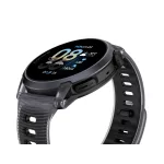 Coros PACE 4 GPS okosóra - aluminium kristály fekete szilikon szíjjal