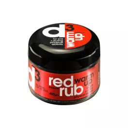 D3 RED RUB - bemelegítő krém 400g