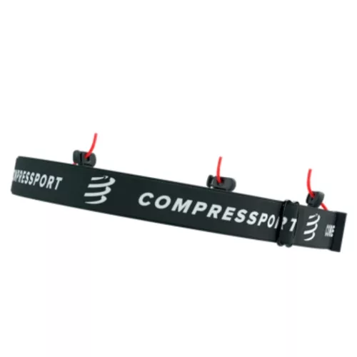 Compressport Race Belt Rajtszámtartó öv - fekete