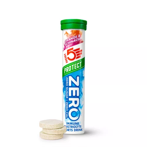 High5 Zero ZERO Protect pezsgőtabletta elektrolitokkal - Narancs - echinacea