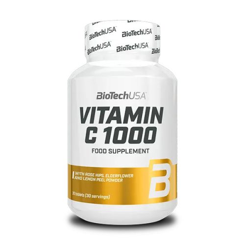 BioTech USA Vitamin C 1000 Bioflavonoids 30 db