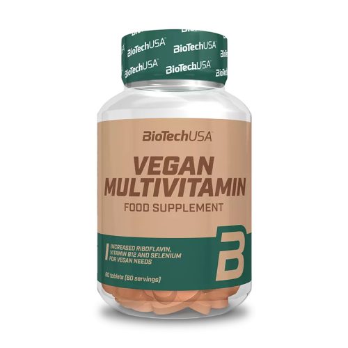 BioTech USA Vegan Multivitamin tabletta 60 db