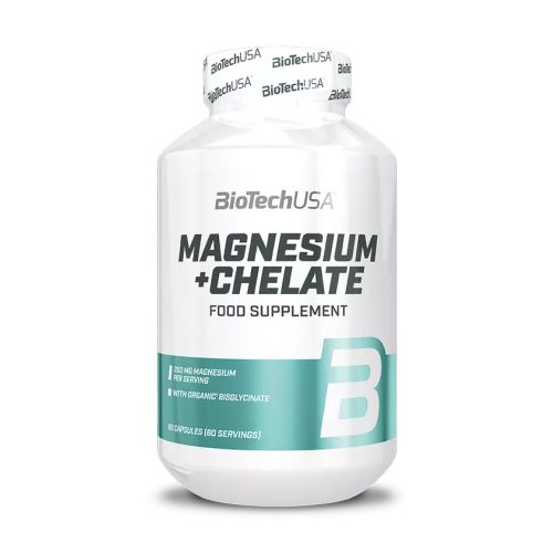 BioTech USA Magnesium + Chelate 60 kapszula