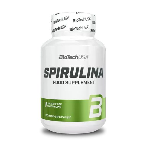 BioTech USA Spirulina 100 kapszula