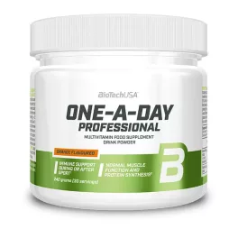   BioTechUSA One - A - Day Professional étrend - kiegészítő italpor - 240g narancs