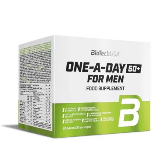 BioTech USA One - A - Day 50+ For Men 30 csomag