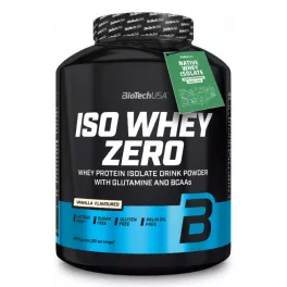 BioTechUSA Iso Whey Zero prémium fehérje 1816 g Vanília