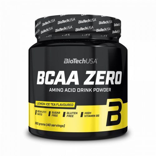 BioTech USA BCAA ZERO aminosav 360 g Citromos Ice-Tea