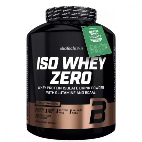 BioTech USA Iso Whey Zero 2270 g Caffé latte