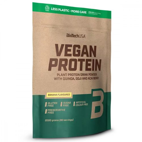 BioTech USA Vegan Protein 2000 g Banán