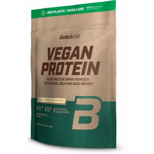 BioTech USA Vegan Protein 2000 g Vaniliás keksz