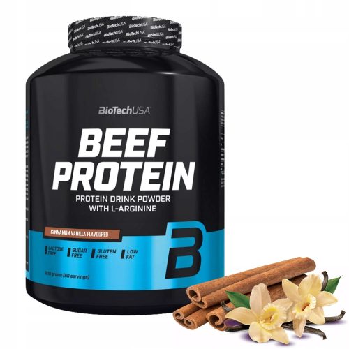 BioTech USA Beef Protein 1816 g Vanília-Fahéj