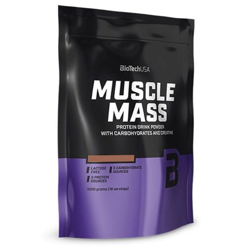 BioTech USA Muscle Mass 1000 g Csokoládé
