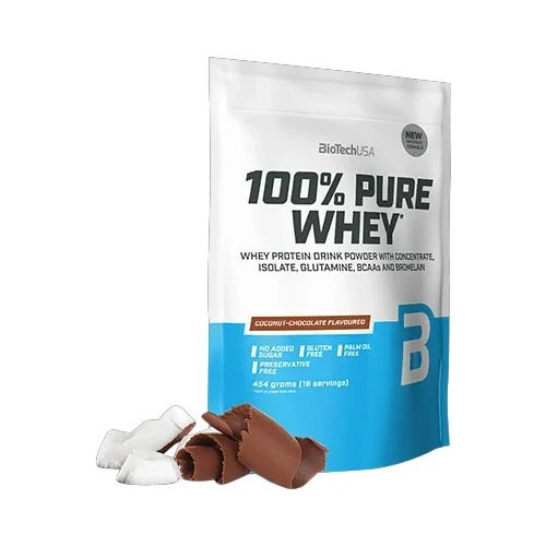BioTech USA 100% Pure Whey 1000 g Csokoládé-Kókusz
