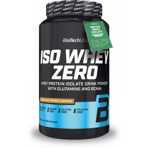 BioTechUSA Iso Whey Zero 908 g Mogyoró