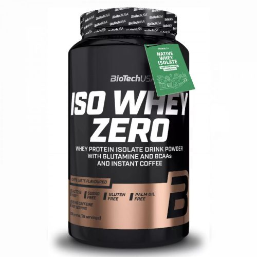 BioTech USA Iso Whey Zero 908 g Caffé-latte
