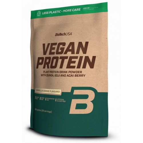 BioTech USA Vegan Protein 500 g Vaniliás keksz