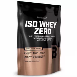 BioTechUSA Iso Whey Zero 454 g Caffé latte